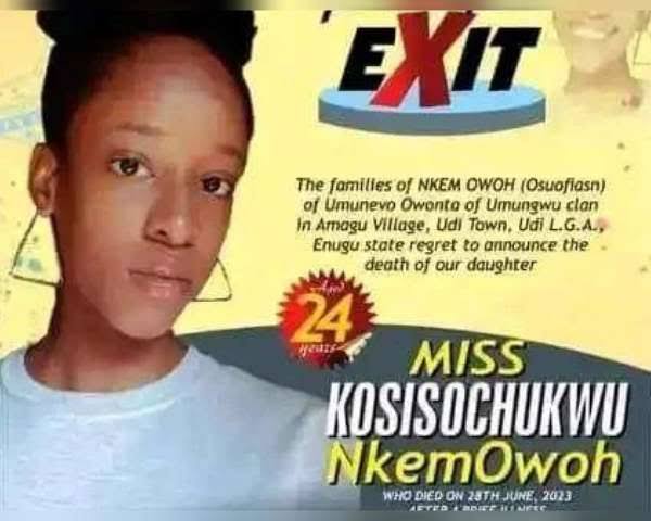 Actor Nkem-Owoh Set to Bury 24-year-Old Daughter Months After Her Death